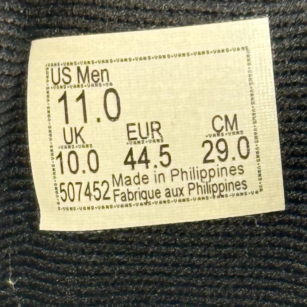 Men's 11 - VANS Chukka Push Suede Skate Shoes -Blackout - 507452